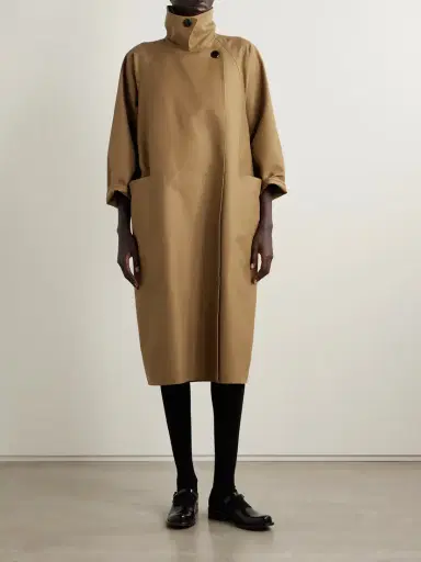 The Row Aurore Oversized Cotton Trench Coat | Thumbnail 2