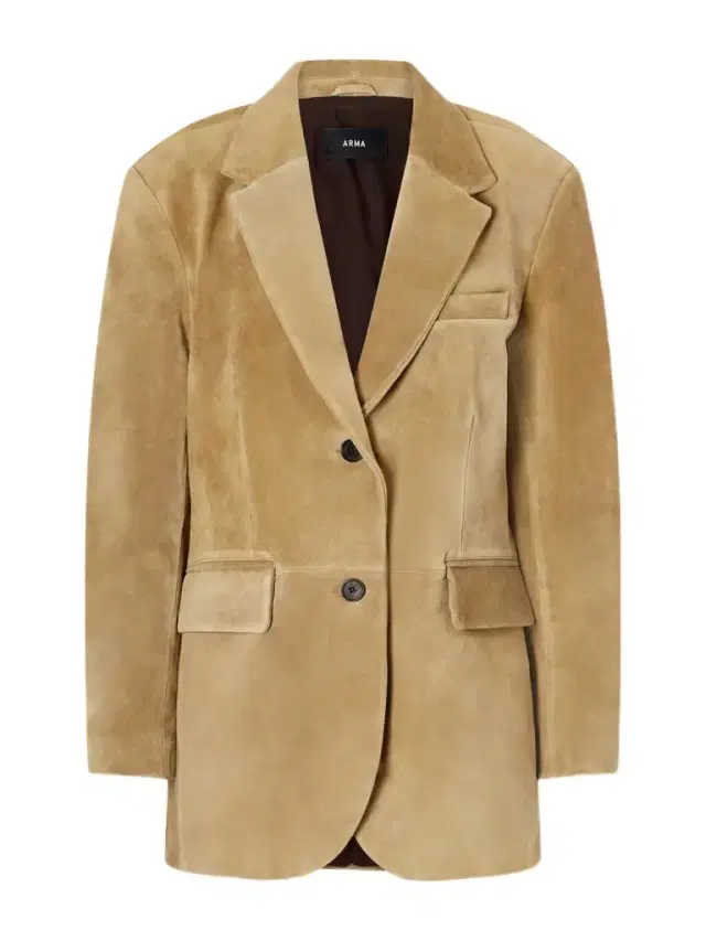 Benny Paneled Suede Blazer