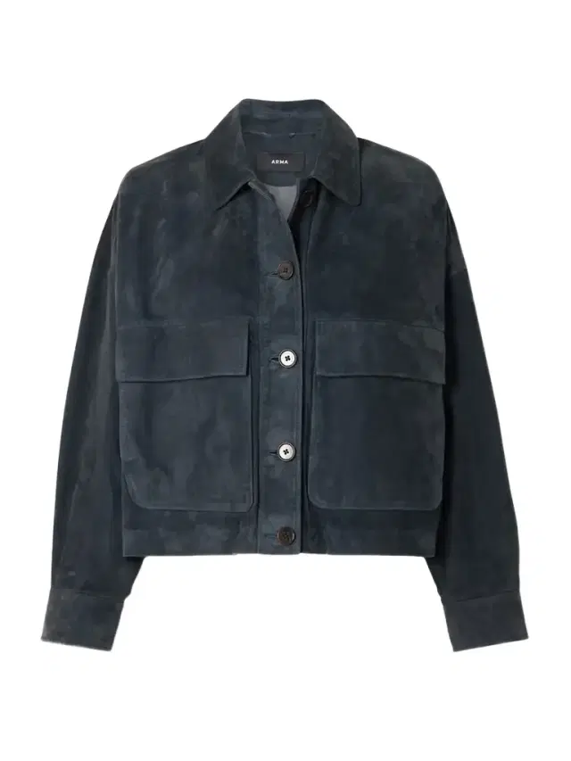 Miri Cropped Suede Jacket