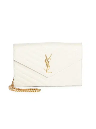 Saint Laurent Women's Medium Monogram Matelassé Leather Wallet-On-Chain | Thumbnail 1 Saint Laurent Women's Medium Monogram Matelassé Leather Wallet-On-Chain | Thumbnail 1