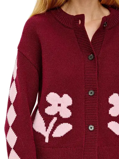 RAILS Women's Mavie Floral Cotton-Blend Cardigan | Thumbnail 6