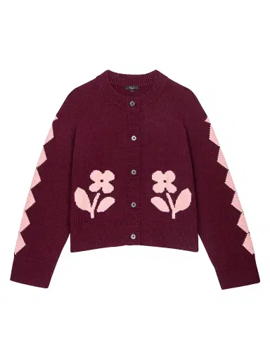 RAILS Women's Mavie Floral Cotton-Blend Cardigan | Thumbnail 1