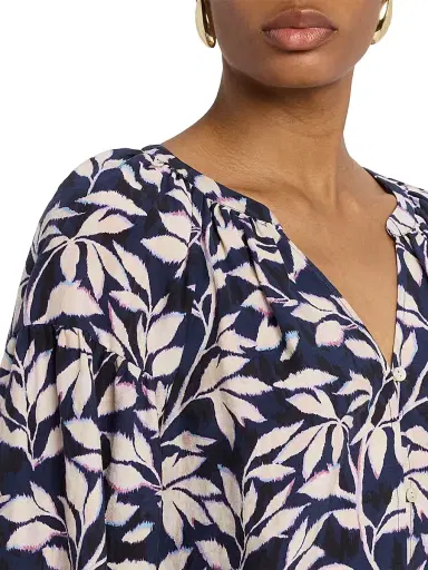 RAILS Women's Vasia Printed Button-Front Blouse | Thumbnail 5