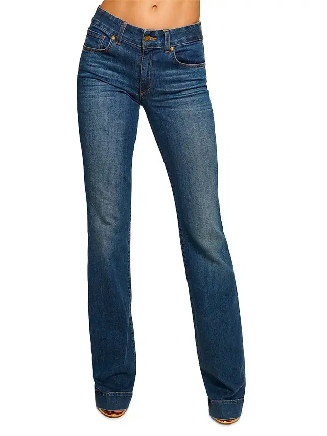 Ramy Brook Women's Kyle Flared Jeans - Medium Wash