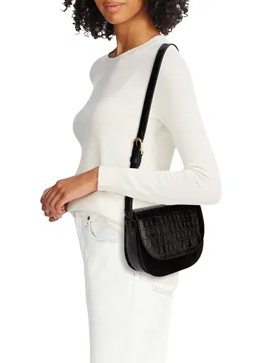 Nili Lotan Women's Francoise Leather Clutch | Thumbnail 2