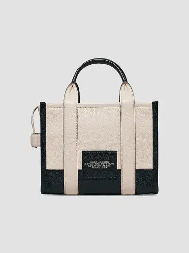 Marc Jacobs Women's The Colorblock Leather Tote - Ivory Multi | Thumbnail 5 Marc Jacobs Women's The Colorblock Leather Tote - Ivory Multi | Thumbnail 5