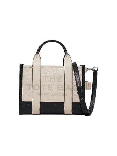 Marc Jacobs Women's The Colorblock Leather Tote - Ivory Multi | Thumbnail 1 Marc Jacobs Women's The Colorblock Leather Tote - Ivory Multi | Thumbnail 1