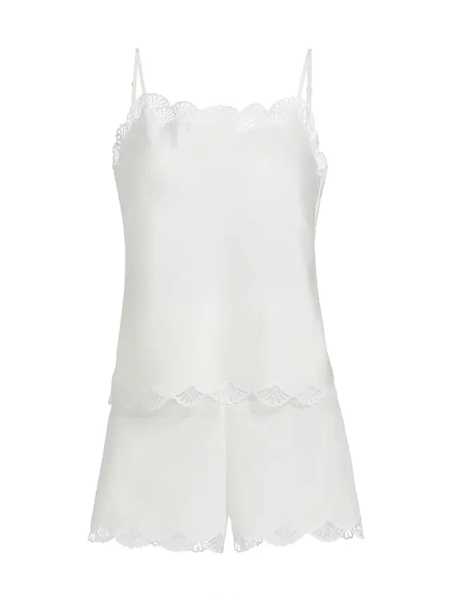 Natori Women's Colette Camisole & Shorts Set - White