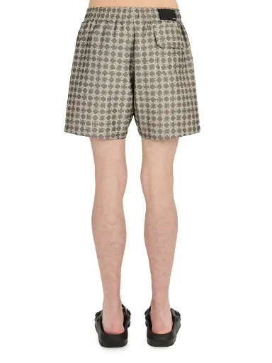 AMIRI Men's MA Quad Swim Trunks - Black - Size Small | Thumbnail 2