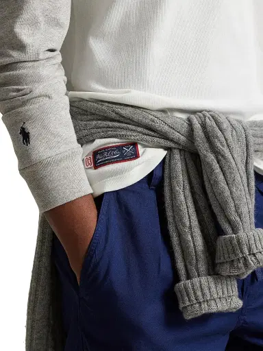 Polo Ralph Lauren Men's New York Yankees Henley | Thumbnail 5 Polo Ralph Lauren Men's New York Yankees Henley | Thumbnail 5