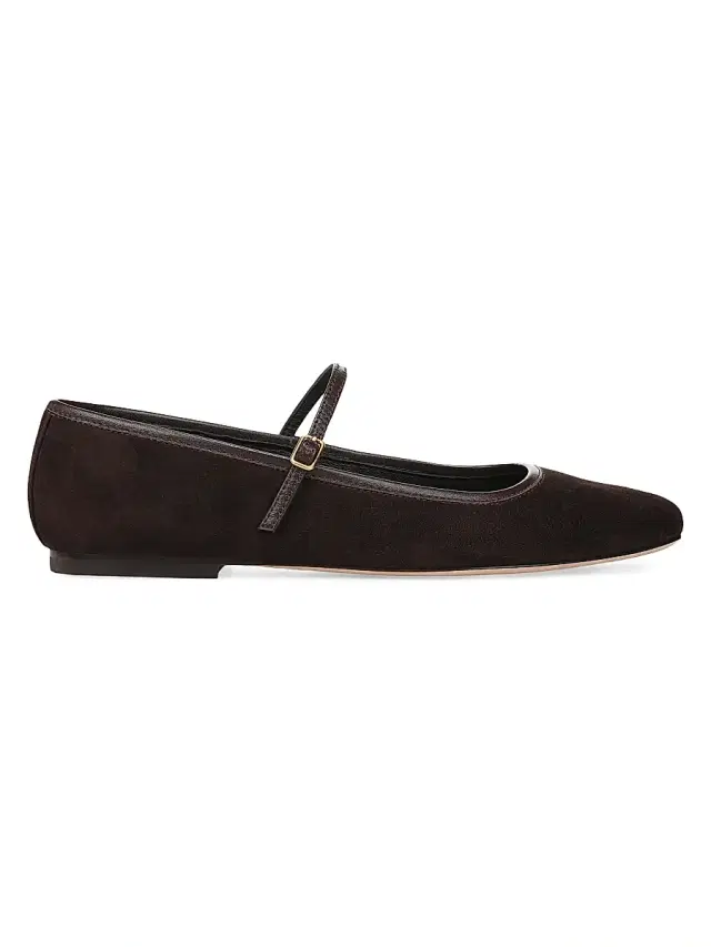 Women's Ellie Suede Mary Janes - Espresso