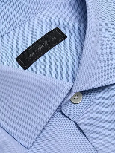 Saks Fifth Avenue Men's COLLECTION Micro Structure Active Shirt | Thumbnail 7 Saks Fifth Avenue Men's COLLECTION Micro Structure Active Shirt | Thumbnail 7