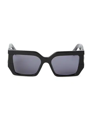 Off-White Women's Dover 56MM Square Sunglasses - Black | Thumbnail 2