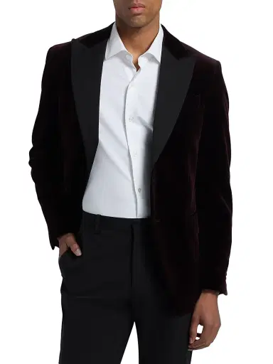 Saks Fifth Avenue Men's COLLECTION Solid Cotton Dress Shirt - White - Size 18 | Thumbnail 3