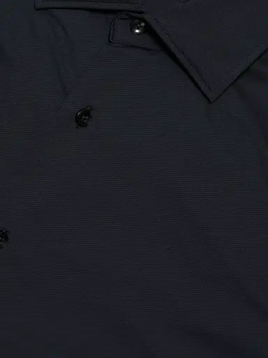 Saks Fifth Avenue Men's COLLECTION Stretch Soild Shirt - Black - Size 15 | Thumbnail 7
