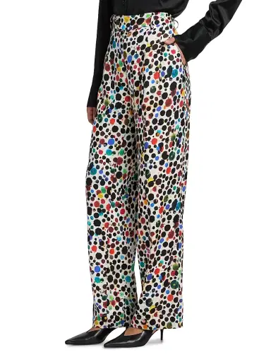 Libertine Women's Orpheus Silk-Blend Baggy Trousers | Thumbnail 4 Libertine Women's Orpheus Silk-Blend Baggy Trousers | Thumbnail 4