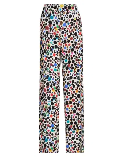 Libertine Women's Orpheus Silk-Blend Baggy Trousers | Thumbnail 1 Libertine Women's Orpheus Silk-Blend Baggy Trousers | Thumbnail 1