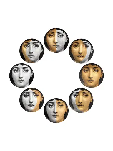 FORNASETTI Moon Phase Plates 8-Piece Set | Thumbnail 1