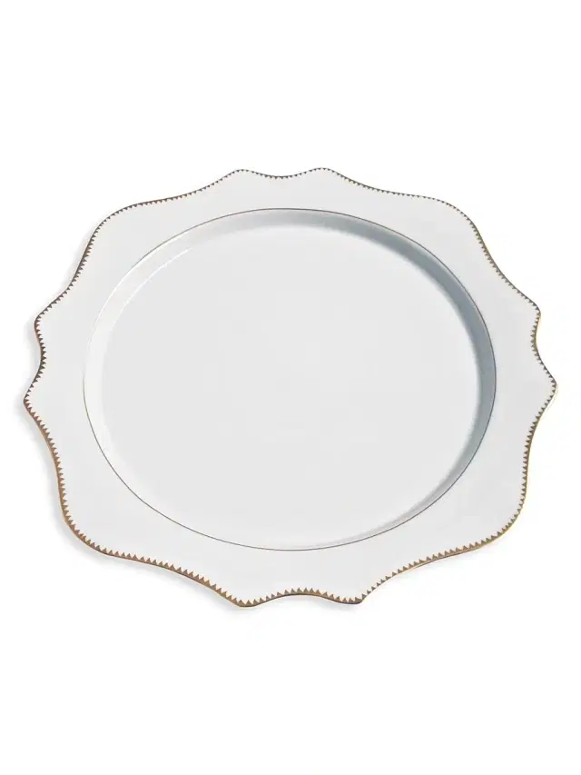 Simply Anna Antique Porcelain Charger Plate