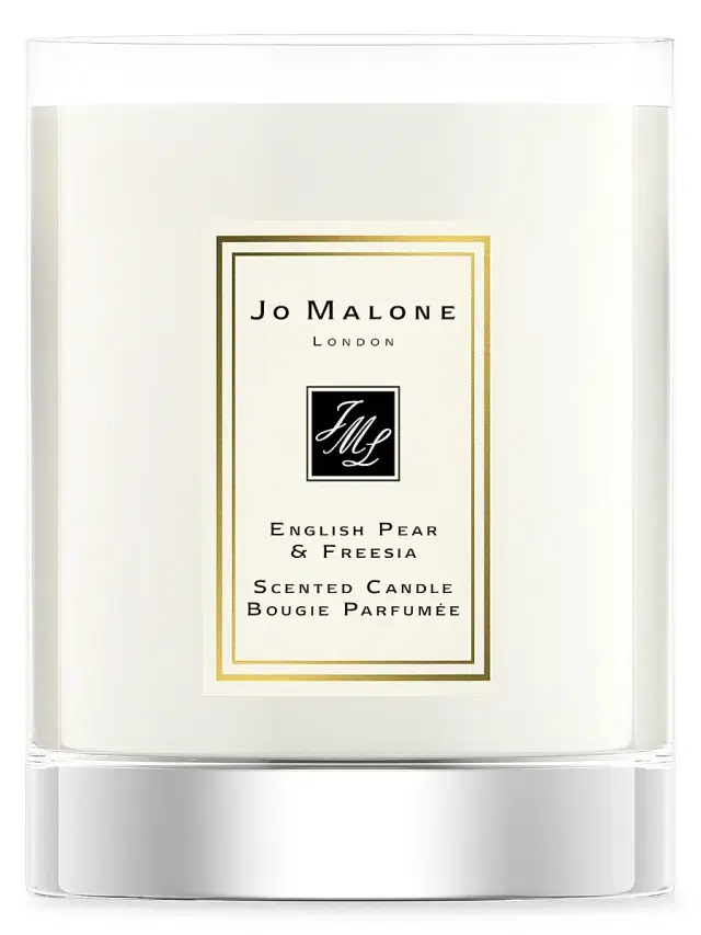 English Pear and Freesia Scented Candle