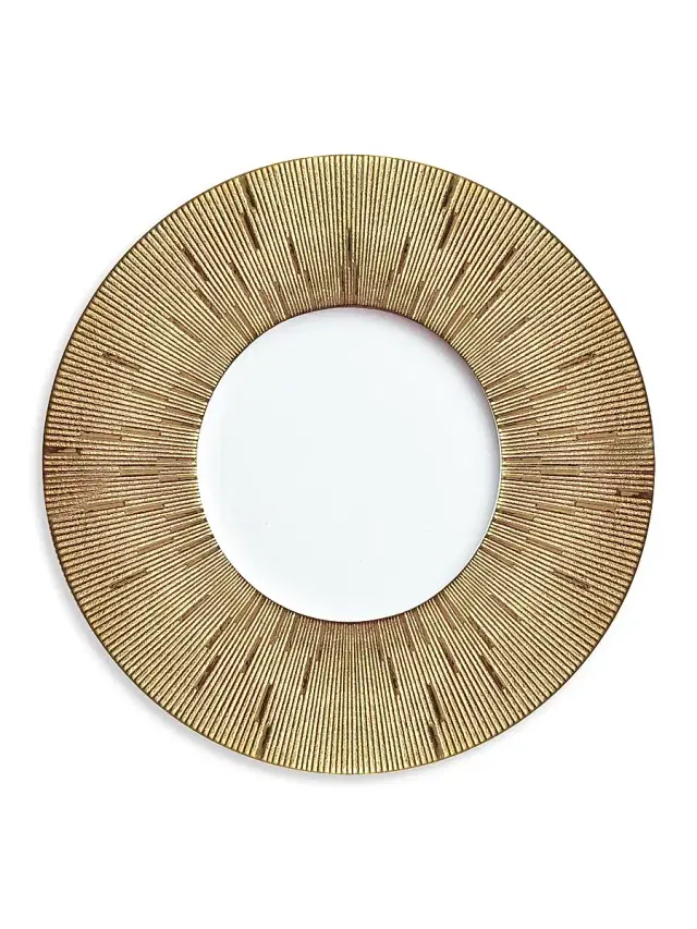 Haviland Infini Gold Bread & Butter Plate - White Gold