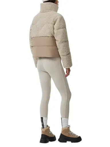Canada Goose Women's Elora Fleece Down Puffer Jacket | Thumbnail 4 Canada Goose Women's Elora Fleece Down Puffer Jacket | Thumbnail 4