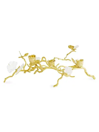 Michael Aram Butterfly Ginkgo Low Candleholder | Thumbnail 2 Michael Aram Butterfly Ginkgo Low Candleholder | Thumbnail 2