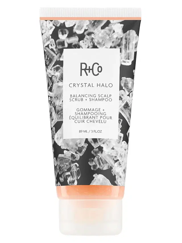 R+Co Women's Crystal Halo Balancing Scalp Scrub + Shampoo