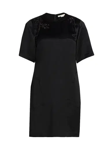 Jason Wu Collection Women's Embellished Appliqué Shift Minidress | Thumbnail 1 Jason Wu Collection Women's Embellished Appliqué Shift Minidress | Thumbnail 1