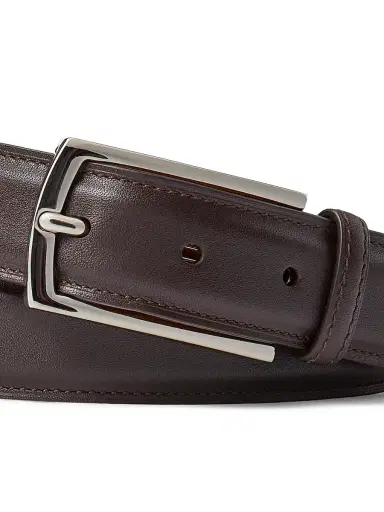 Ralph Lauren Purple Label Men's Leather Belt - Dark Brown - Size 42 | Thumbnail 2