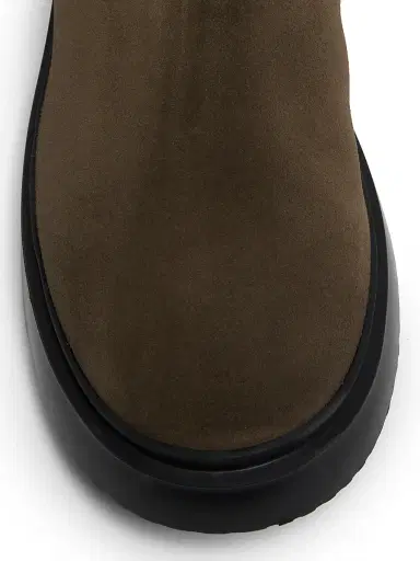 Proenza Schouler Women's Bank 25MM Suede Tall Boots | Thumbnail 4 Proenza Schouler Women's Bank 25MM Suede Tall Boots | Thumbnail 4