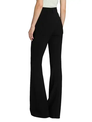 Proenza Schouler White Label Women's Kalea Compact Stretch Crepe Pants - Black - Size 12 | Thumbnail 5 Proenza Schouler White Label Women's Kalea Compact Stretch Crepe Pants - Black - Size 12 | Thumbnail 5