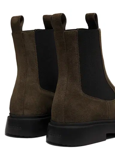 Proenza Schouler Women's Bank 25MM Suede Chelsea Boots | Thumbnail 3 Proenza Schouler Women's Bank 25MM Suede Chelsea Boots | Thumbnail 3