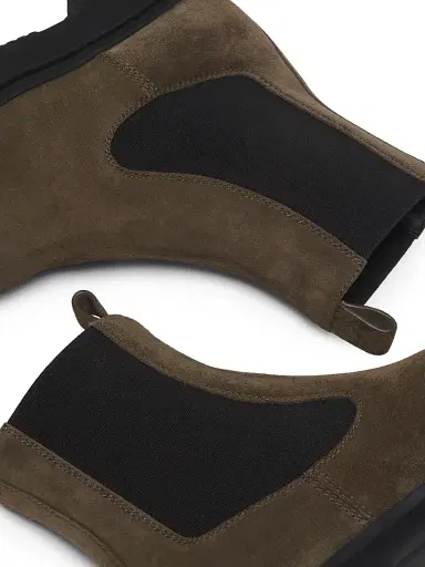 Proenza Schouler Women's Bank 25MM Suede Chelsea Boots | Thumbnail 5 Proenza Schouler Women's Bank 25MM Suede Chelsea Boots | Thumbnail 5