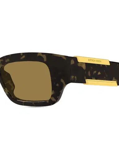Bottega Veneta Women's Dash Ribbon 53MM Rectangular Sunglasses | Thumbnail 4 Bottega Veneta Women's Dash Ribbon 53MM Rectangular Sunglasses | Thumbnail 4