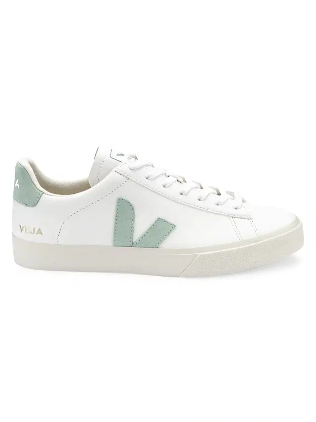 Veja Women's Campo Leather-Trim Low-Top Sneakers Sneakers - Matcha