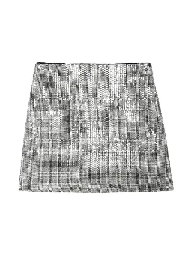 Zadig & Voltaire Women's Jaime Car Sequined A-Line Miniskirt - Black