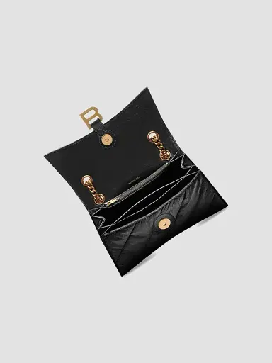 Balenciaga Women's Crush Small Chain Bag Quilted | Thumbnail 5 Balenciaga Women's Crush Small Chain Bag Quilted | Thumbnail 5