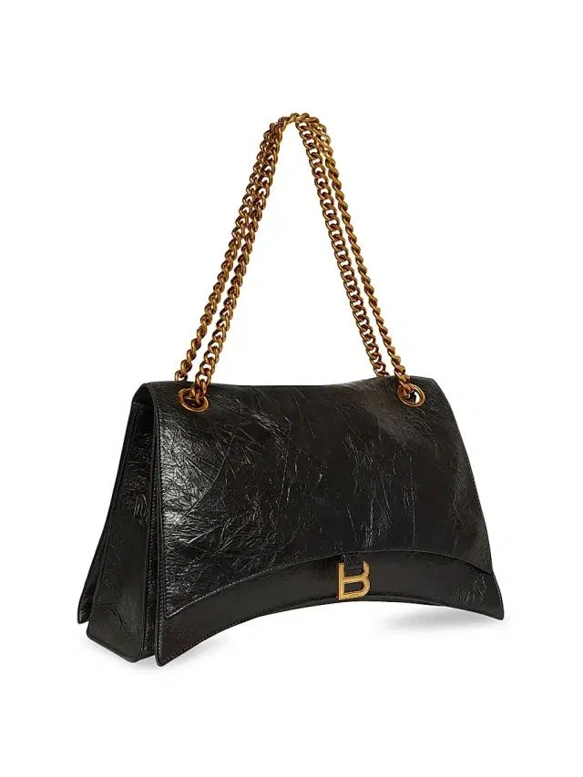 Women's Crush Chain Bag - Black