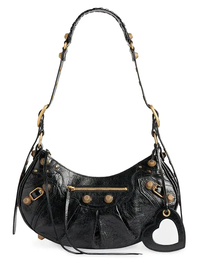 Women's Le Cagole  Shoulder Bag - Black