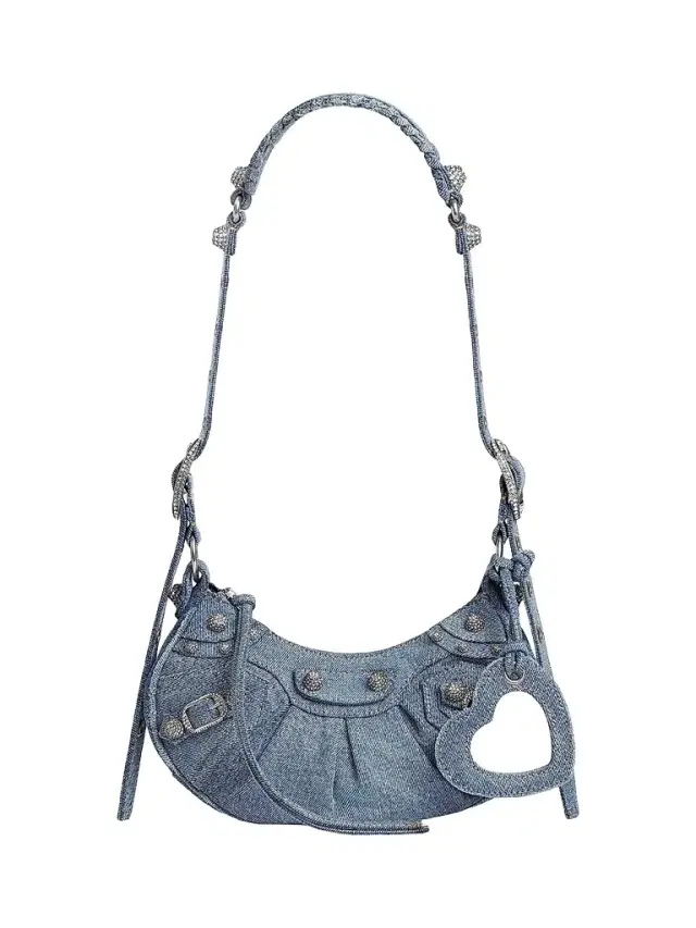 Women's Le Cagole  Shoulder Bag Denim - Blue