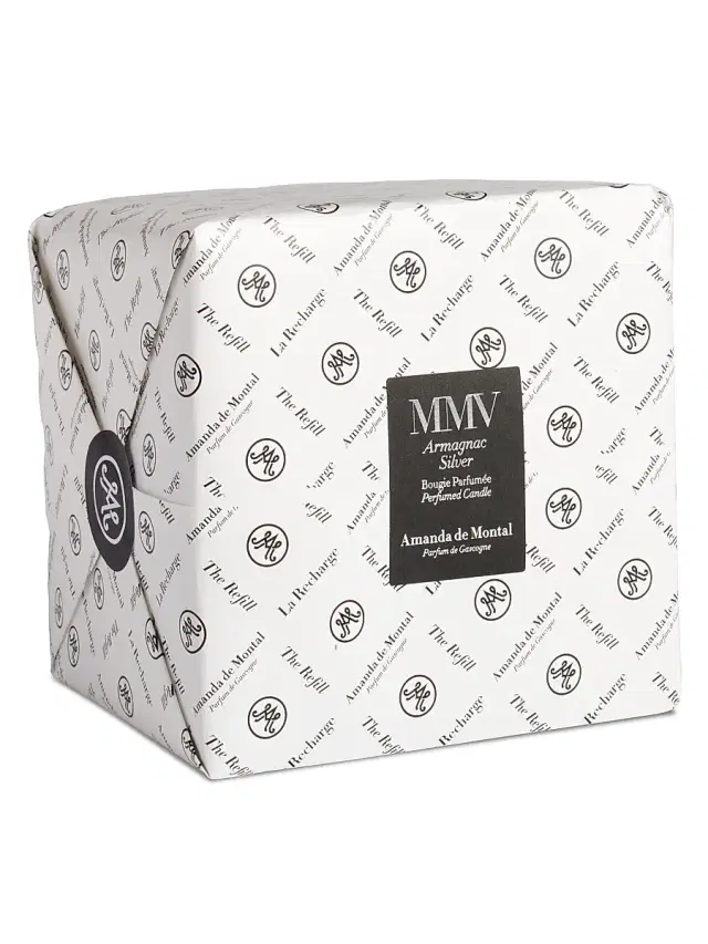 Amanda de Montal Armagnac Silver Refill Scented Candle