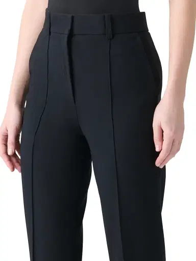 Akris punto Women's Ferry Jersey Mid-Rise Tapered-Leg Pants | Thumbnail 2