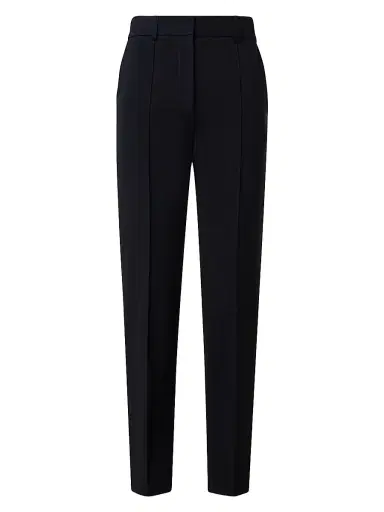 Akris punto Women's Ferry Jersey Mid-Rise Tapered-Leg Pants | Thumbnail 1