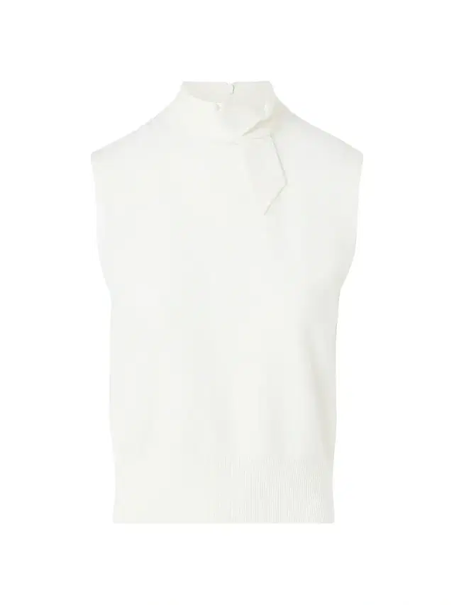 Akris Women's Knotted Cashmere Top - Ecru