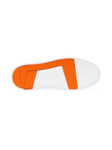 Santoni Men's Victory Leather Slip-On Sneakers | Thumbnail 4 Santoni Men's Victory Leather Slip-On Sneakers | Thumbnail 4