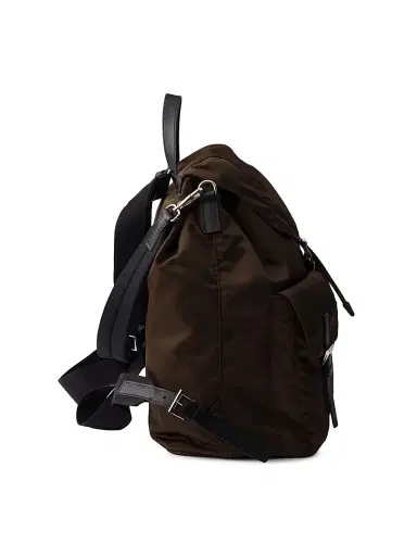 Prada Men's Re-Nylon Backpack - Black | Thumbnail 14 Prada Men's Re-Nylon Backpack - Black | Thumbnail 14