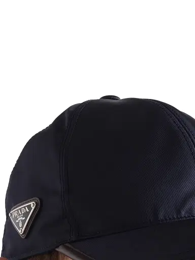 Prada Men's Re-Nylon Baseball Cap - Blue - Size XL | Thumbnail 4 Prada Men's Re-Nylon Baseball Cap - Blue - Size XL | Thumbnail 4