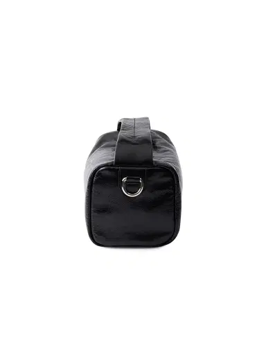 Prada Men's Leather Shoulder Bag - Black | Thumbnail 4