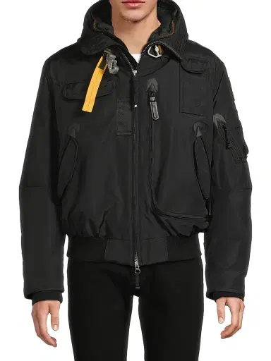 Parajumpers Men's Gobi Hooded Bomber Jacket | Thumbnail 3 Parajumpers Men's Gobi Hooded Bomber Jacket | Thumbnail 3
